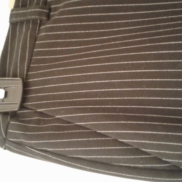Black pants with very fine white stripe. - Picture 3 of 4